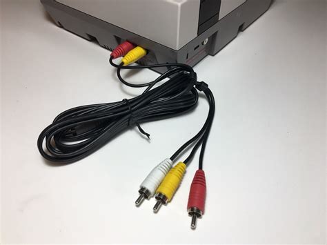 how do i hook up my nes with av cables